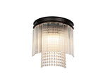 Camden Wall Light, 2 Light E14, Brown Oxide