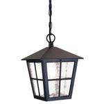 Canterbury Grande Chain Lantern – Black Finish