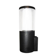 Carlo Black Clear LED 3.5W Bollard Wall Light - Cusack Lighting