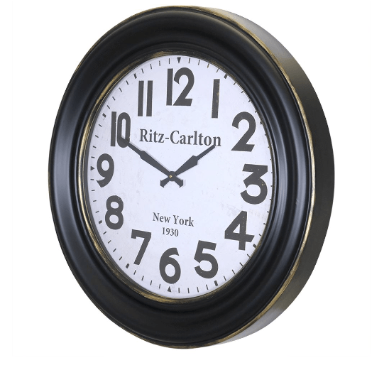 Carlton Wall Clock - Cusack Lighting