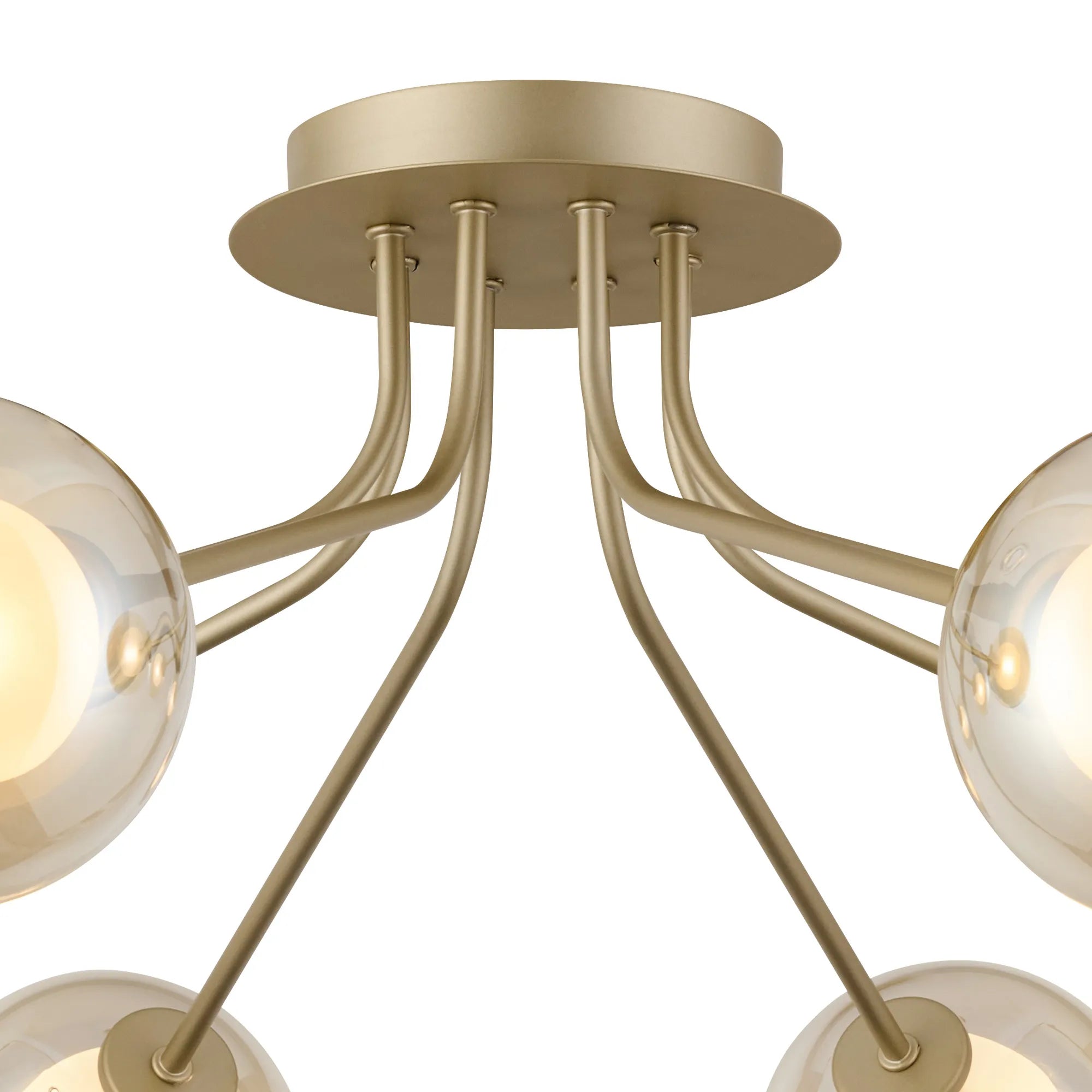 Caledon Semi Flush Light, 8 Light G9- Various Finishes