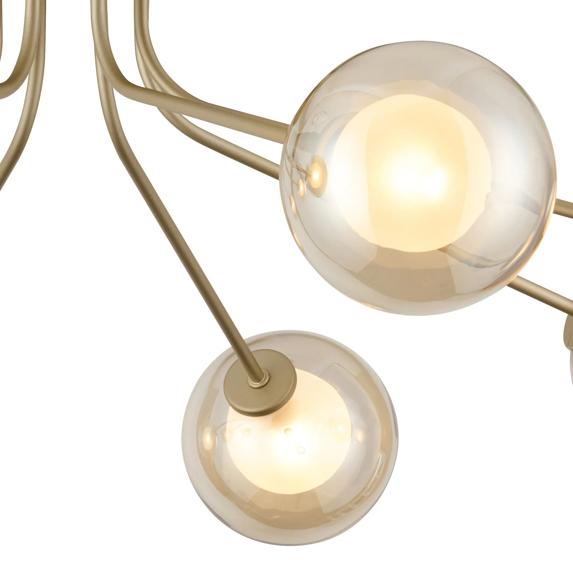 Caledon Semi Flush Light, 8 Light G9- Various Finishes