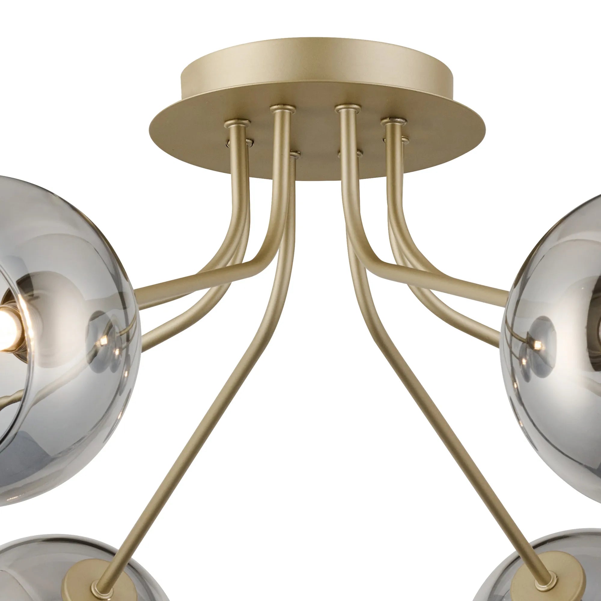 Caledon Semi Flush Light, 8 Light G9- Various Finishes