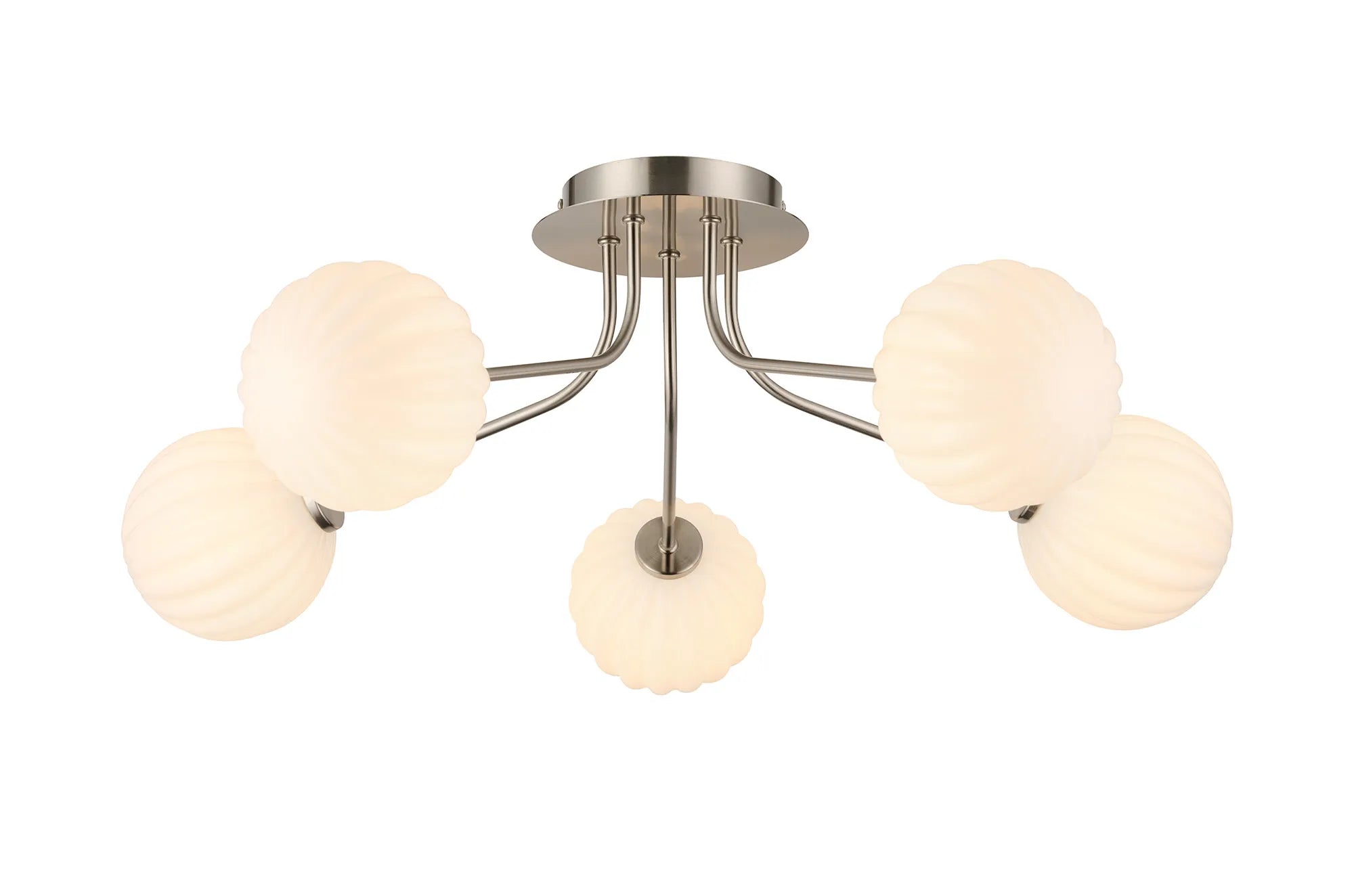 Caledon Semi Flush Light, 5 Light G9- Various Finishes