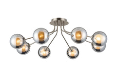 Caledon Semi Flush Light, 8 Light G9- Various Finishes
