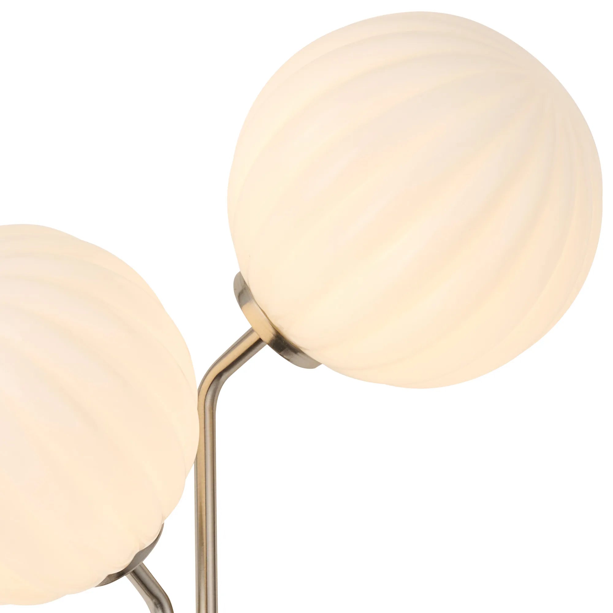 Caledon Wall Light, 2 Light G9, Satin Nickel- Various Glass Finishes