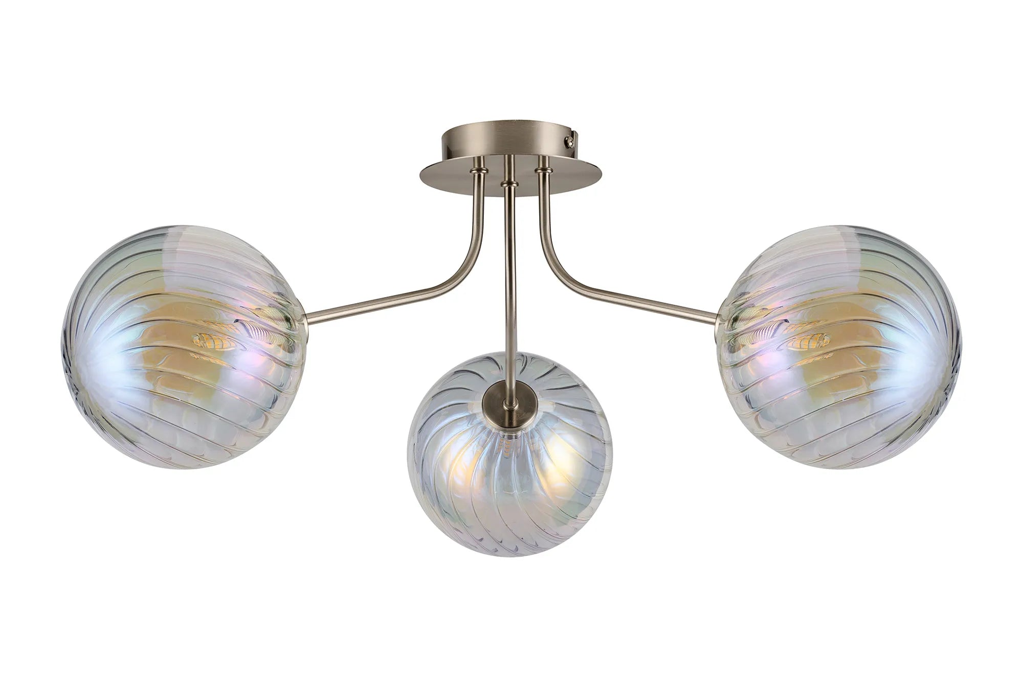 Caledon Semi Flush Light, 3 Light G9- Various Finishes
