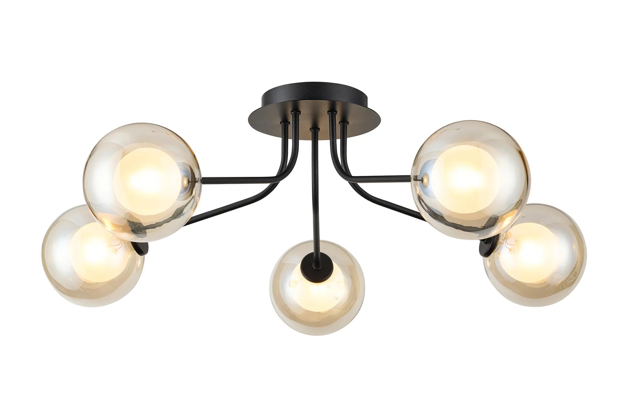 Caledon Semi Flush Light, 5 Light G9- Various Finishes