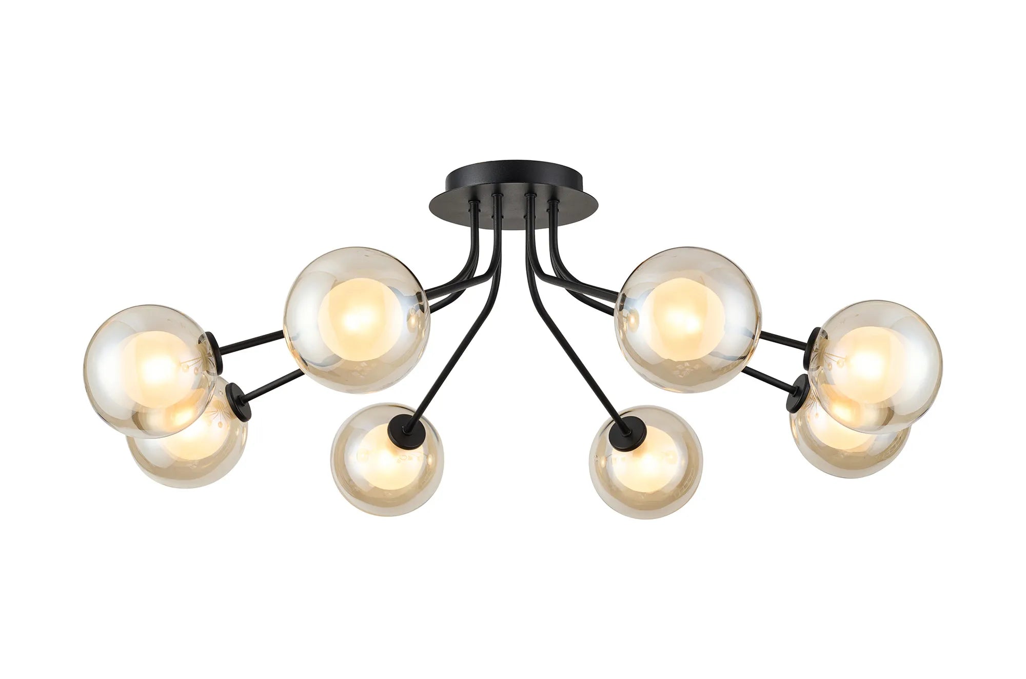 Caledon Semi Flush Light, 8 Light G9- Various Finishes