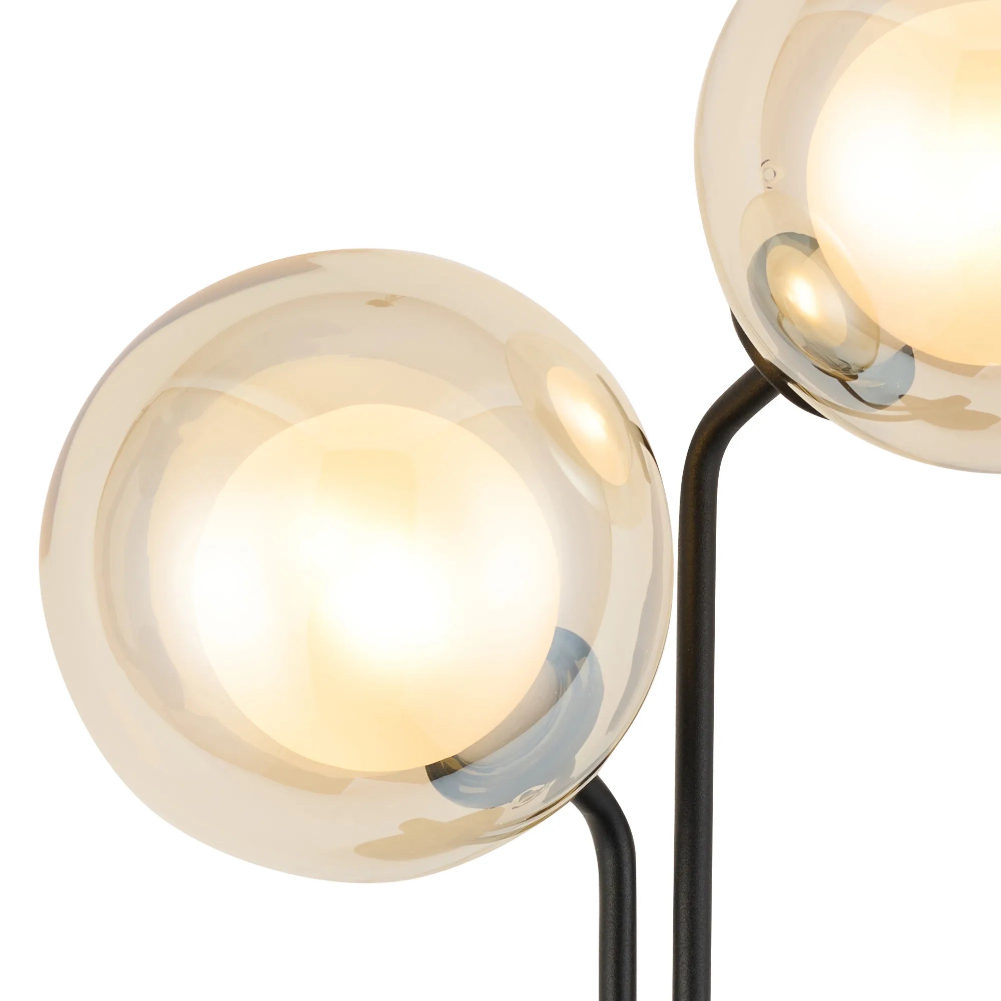 Caledon Wall Light, 2 Light G9, Satin Black- Various Glass Finishes