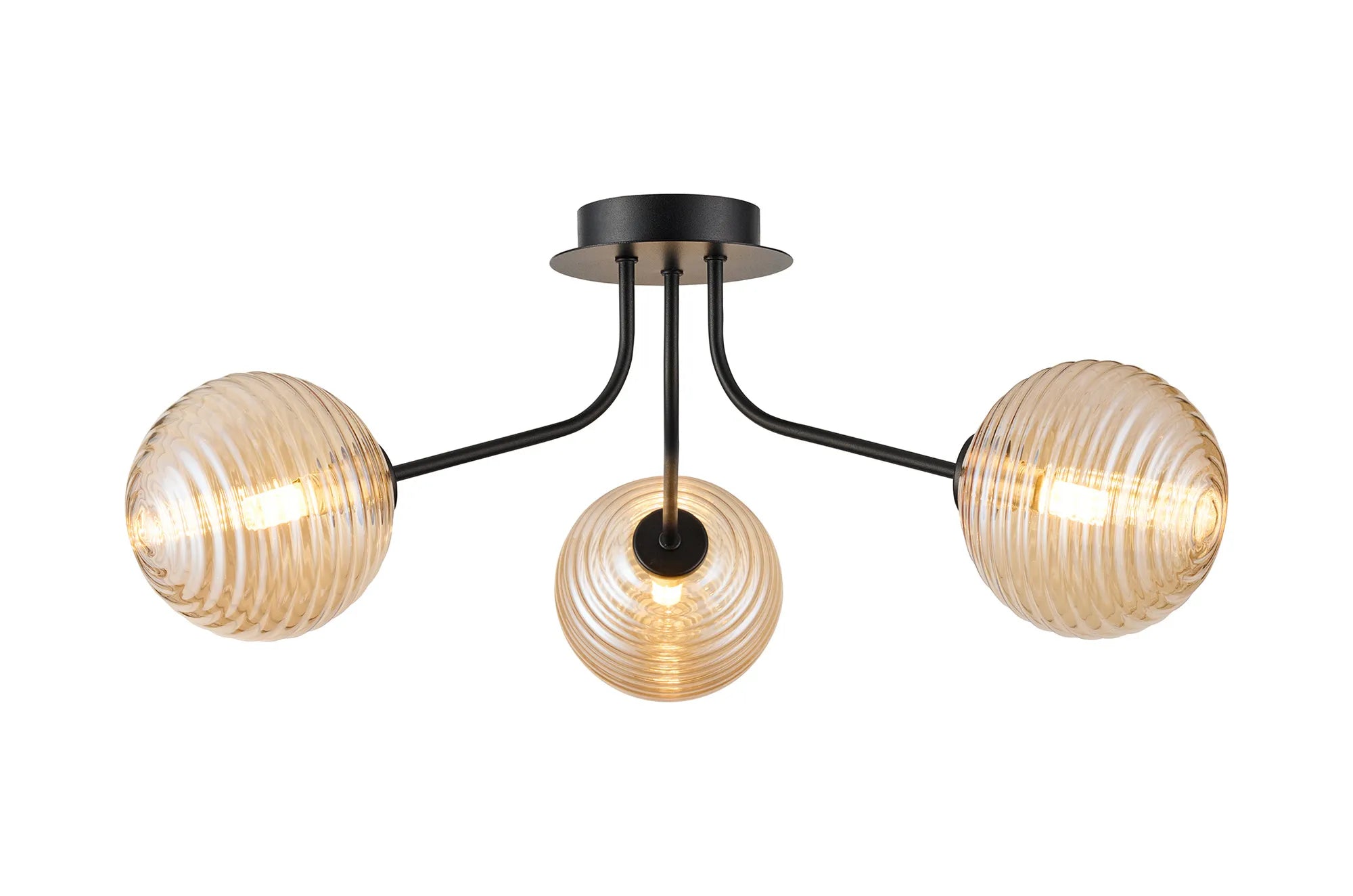 Caledon Semi Flush Light, 3 Light G9- Various Finishes