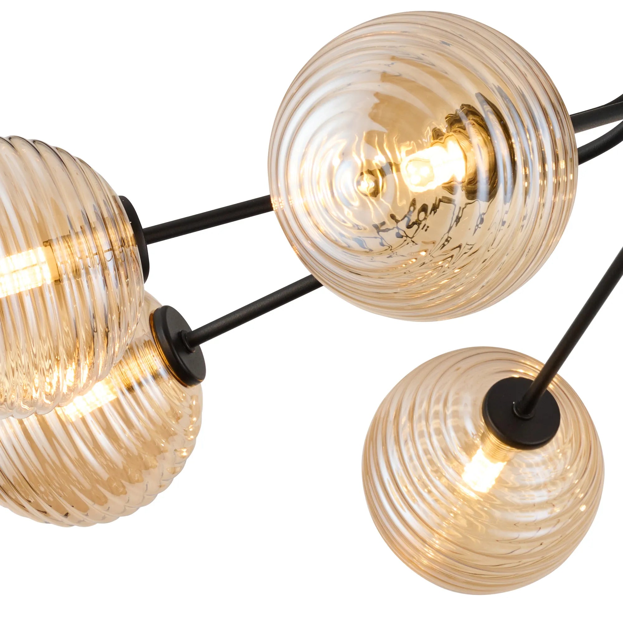 Caledon Semi Flush Light, 8 Light G9- Various Finishes