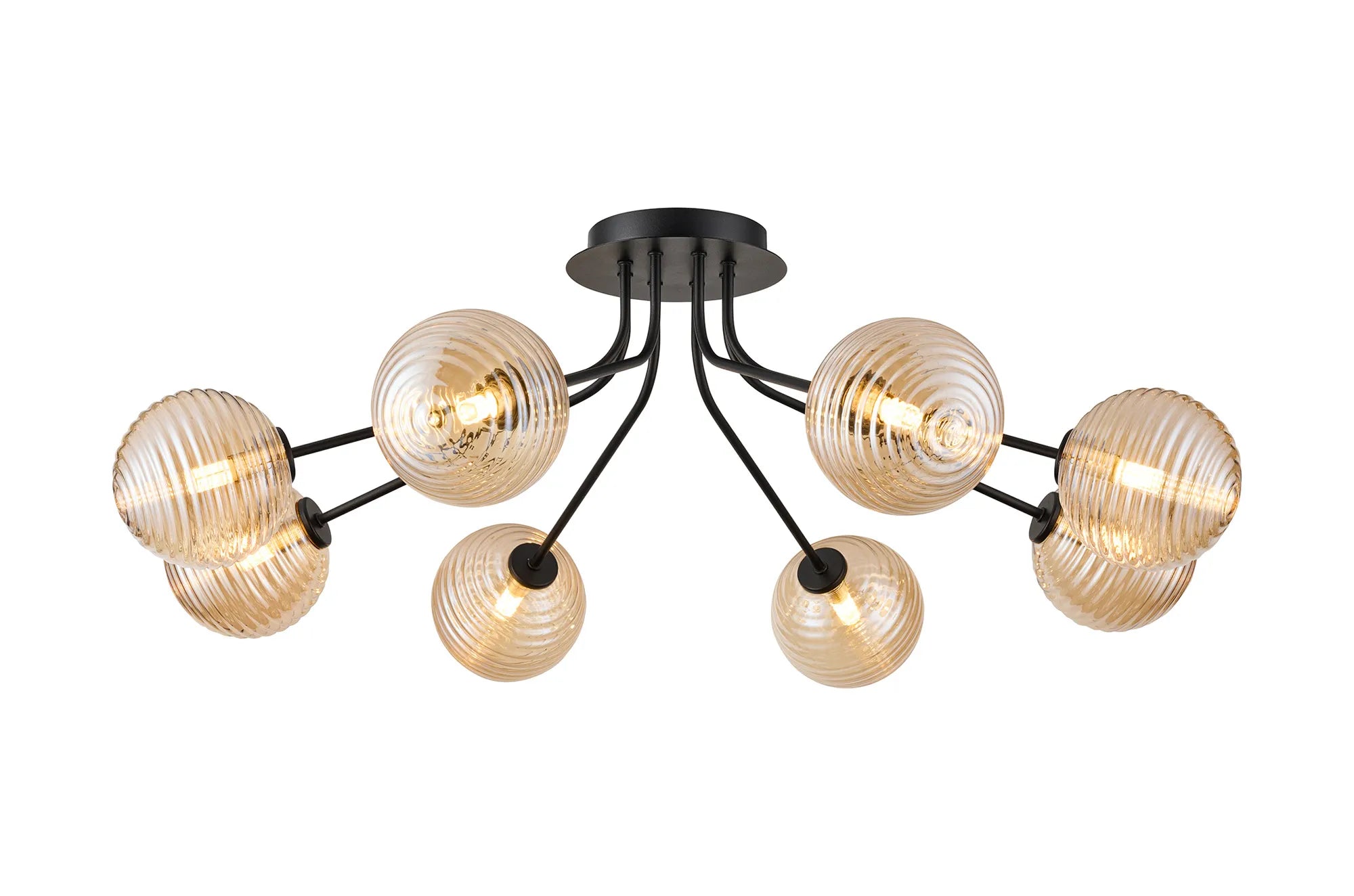 Caledon Semi Flush Light, 8 Light G9- Various Finishes