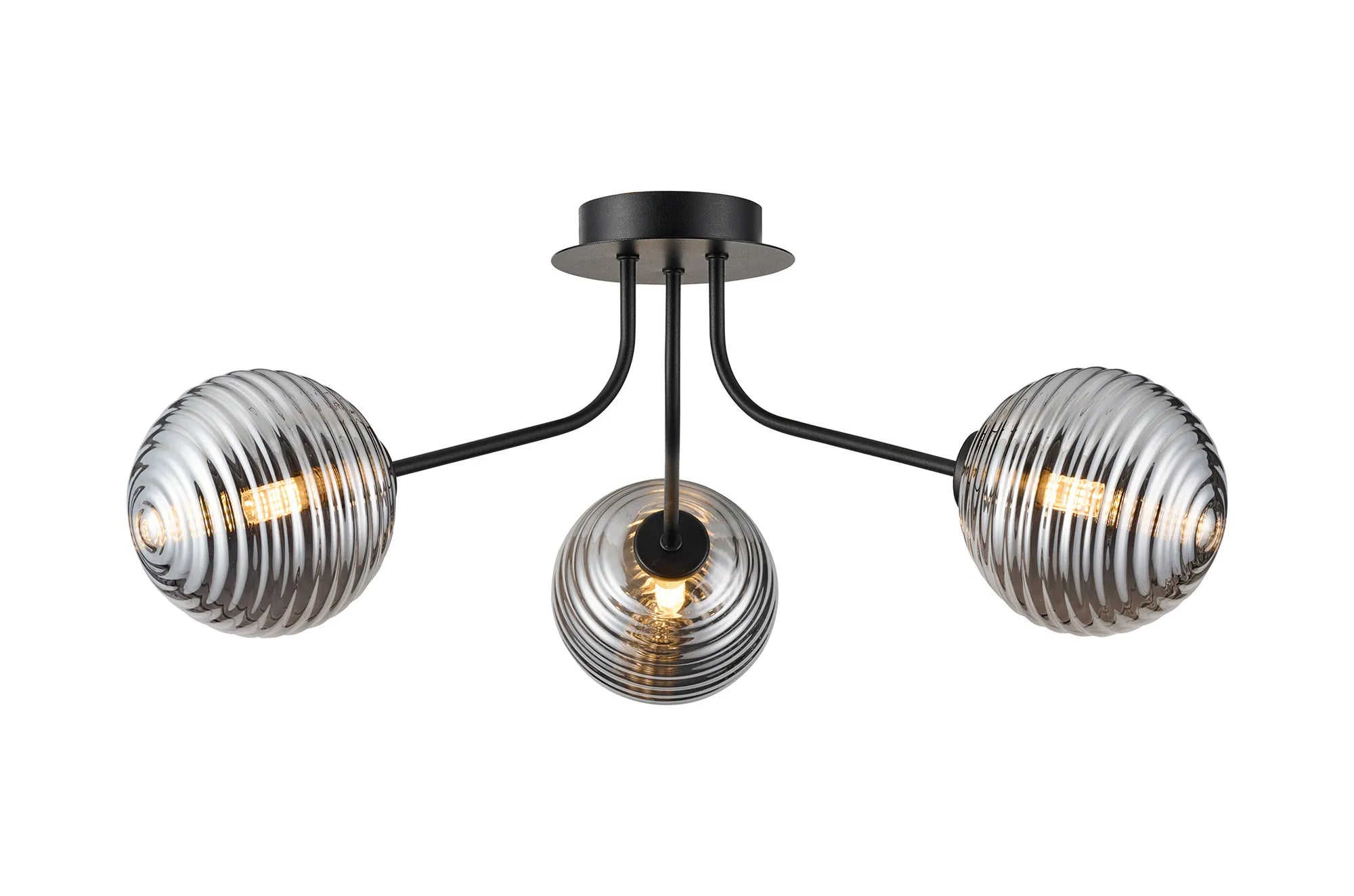 Caledon Semi Flush Light, 3 Light G9- Various Finishes