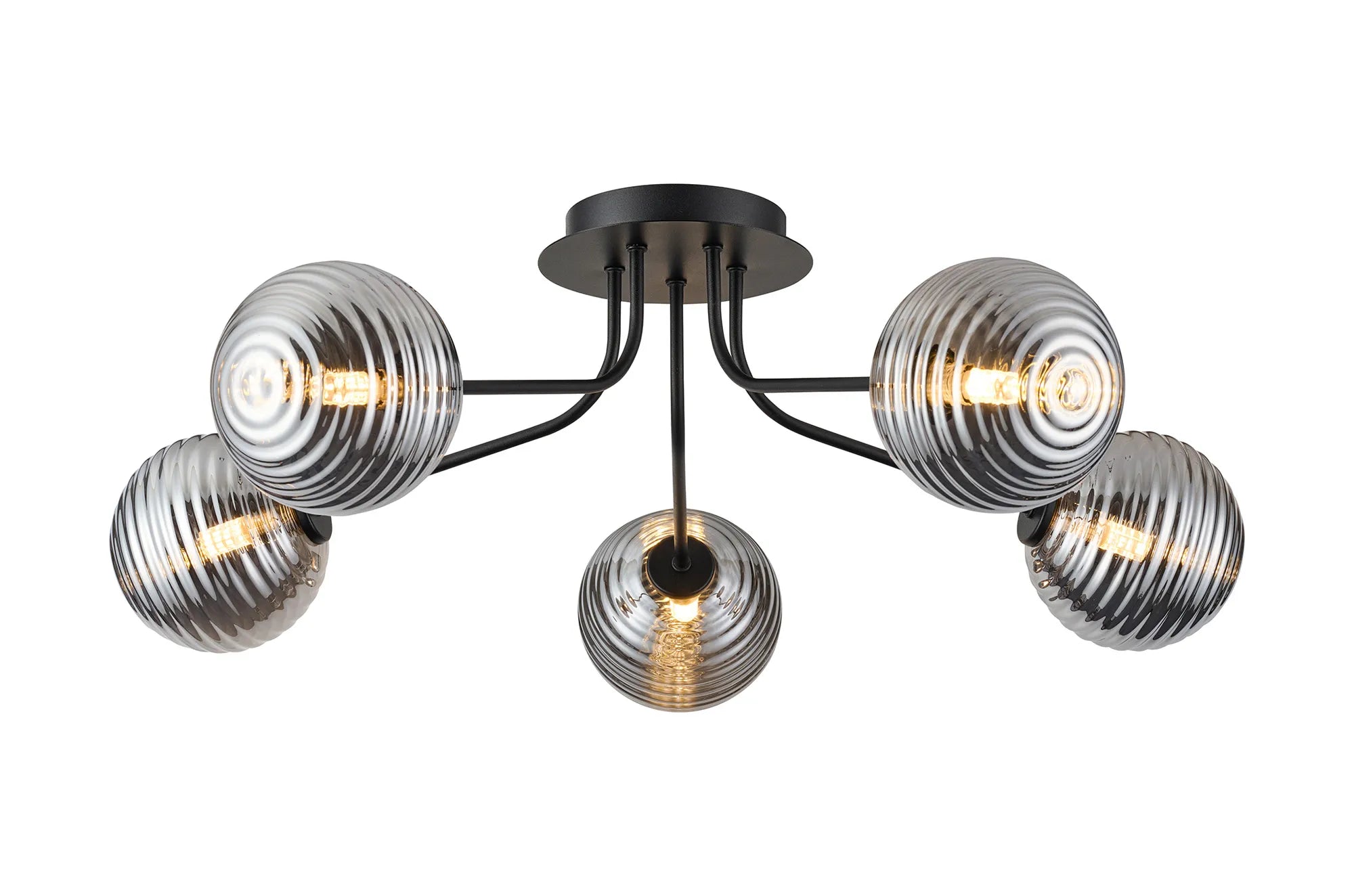 Caledon Semi Flush Light, 5 Light G9- Various Finishes