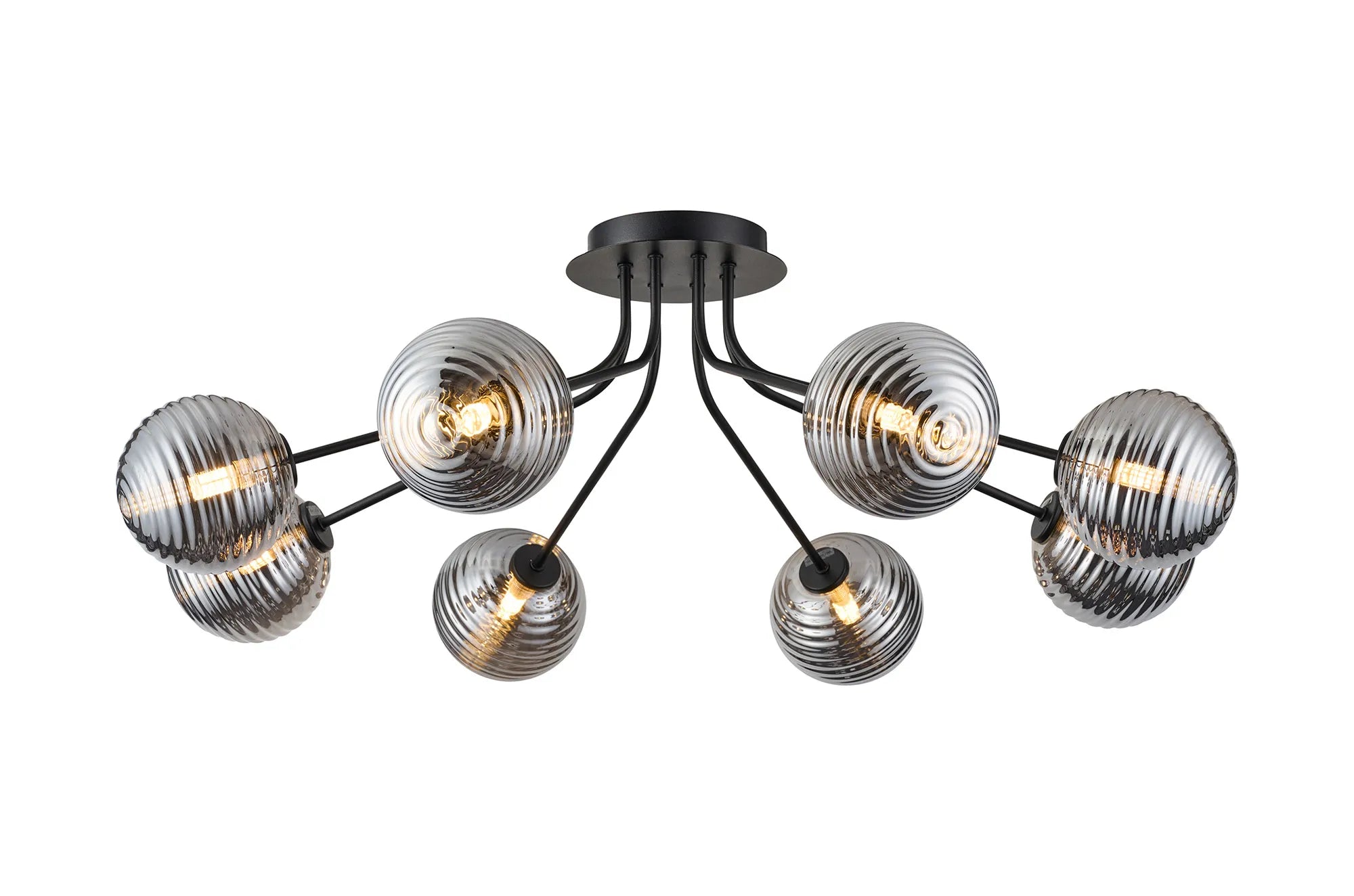 Caledon Semi Flush Light, 8 Light G9- Various Finishes