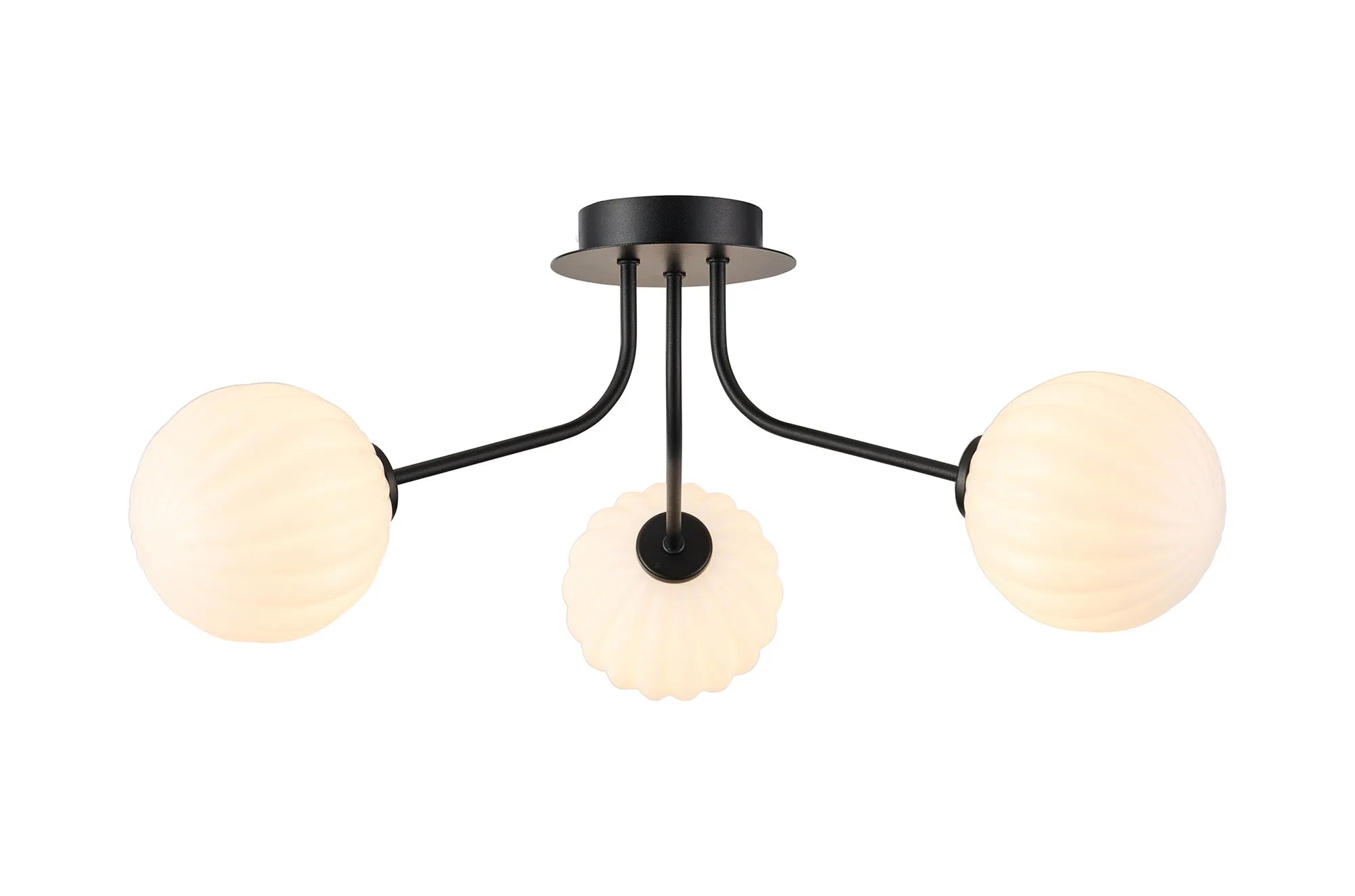 Caledon Semi Flush Light, 3 Light G9- Various Finishes