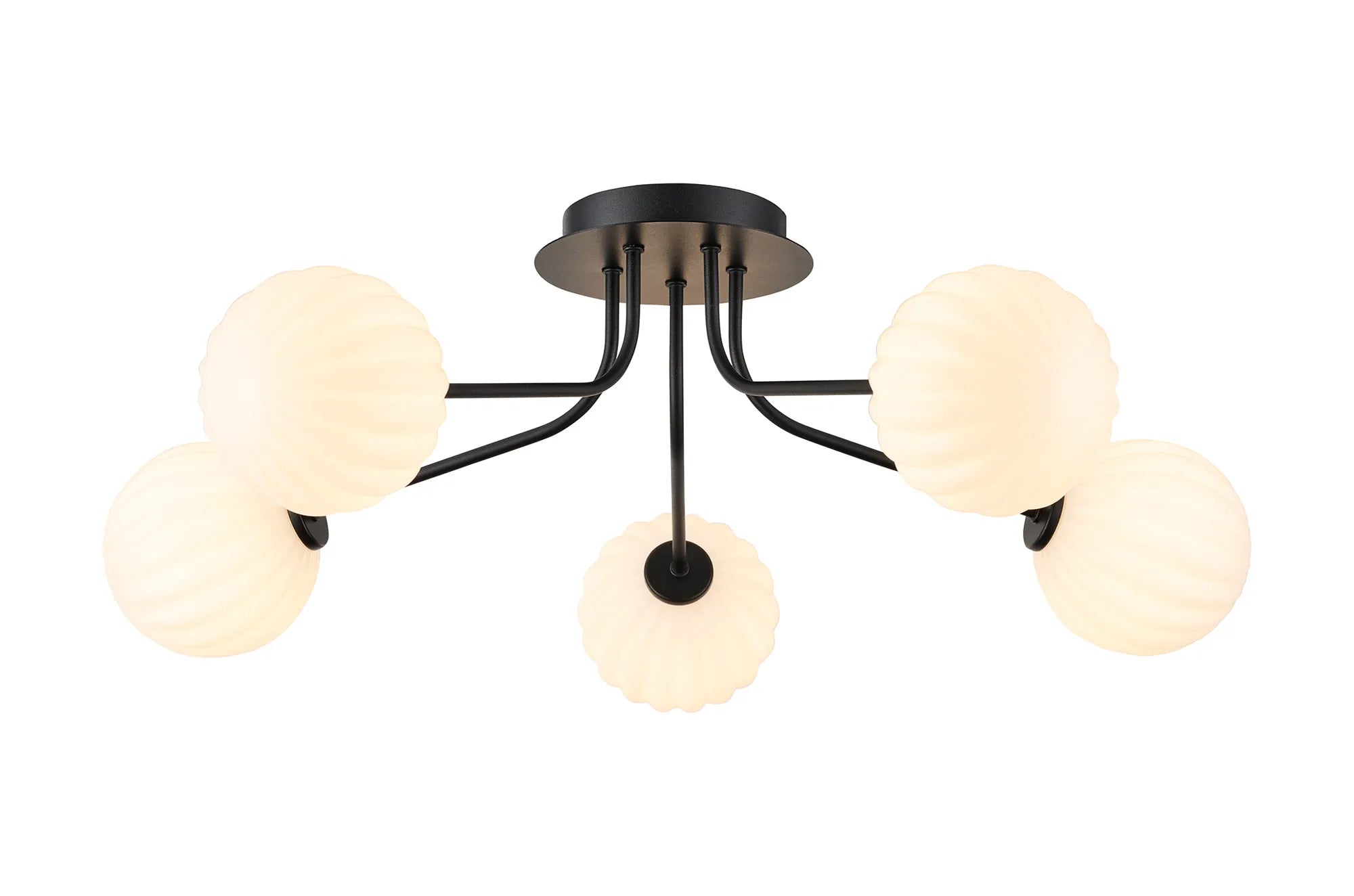 Caledon Semi Flush Light, 5 Light G9- Various Finishes
