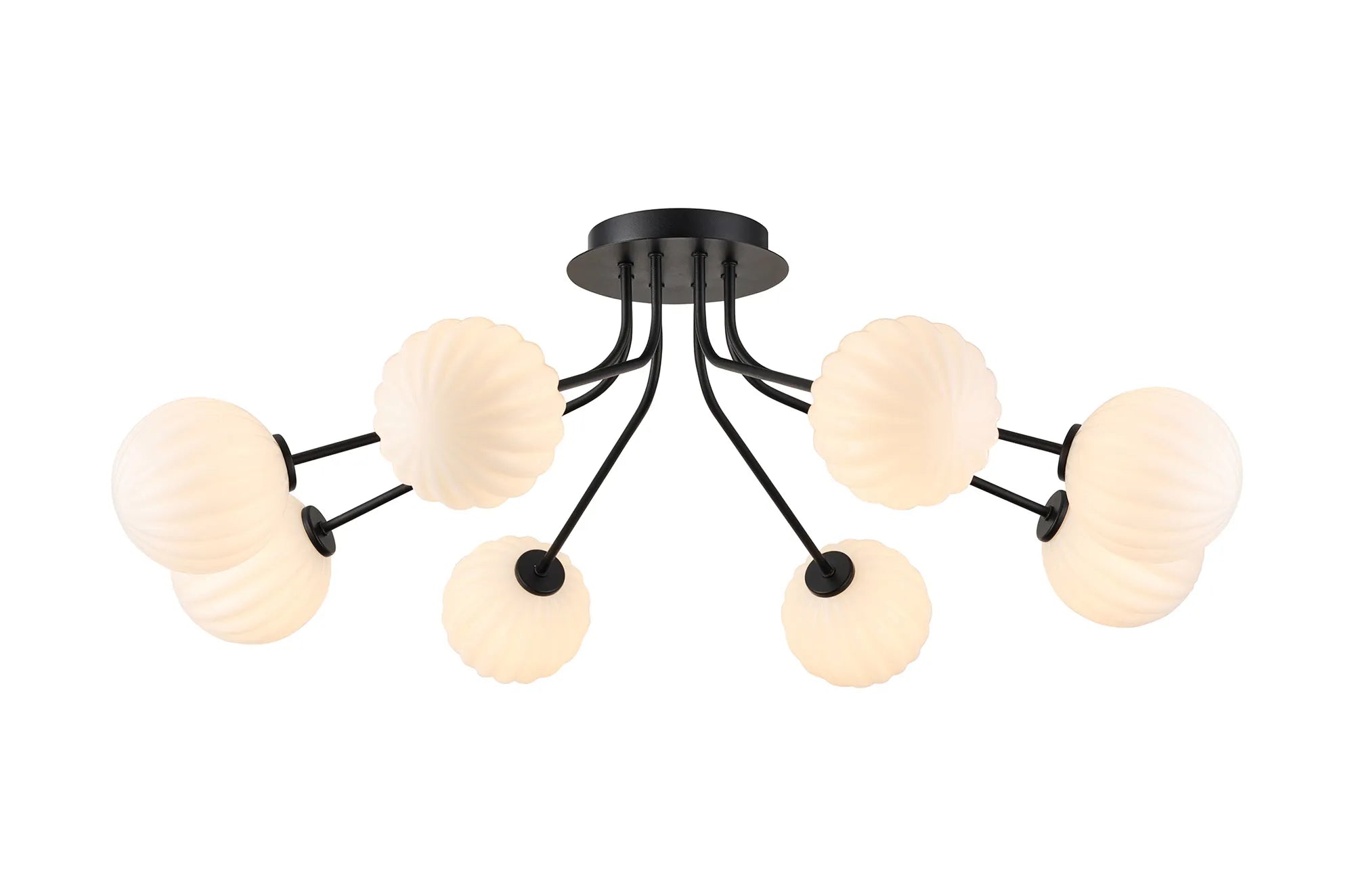 Caledon Semi Flush Light, 8 Light G9- Various Finishes