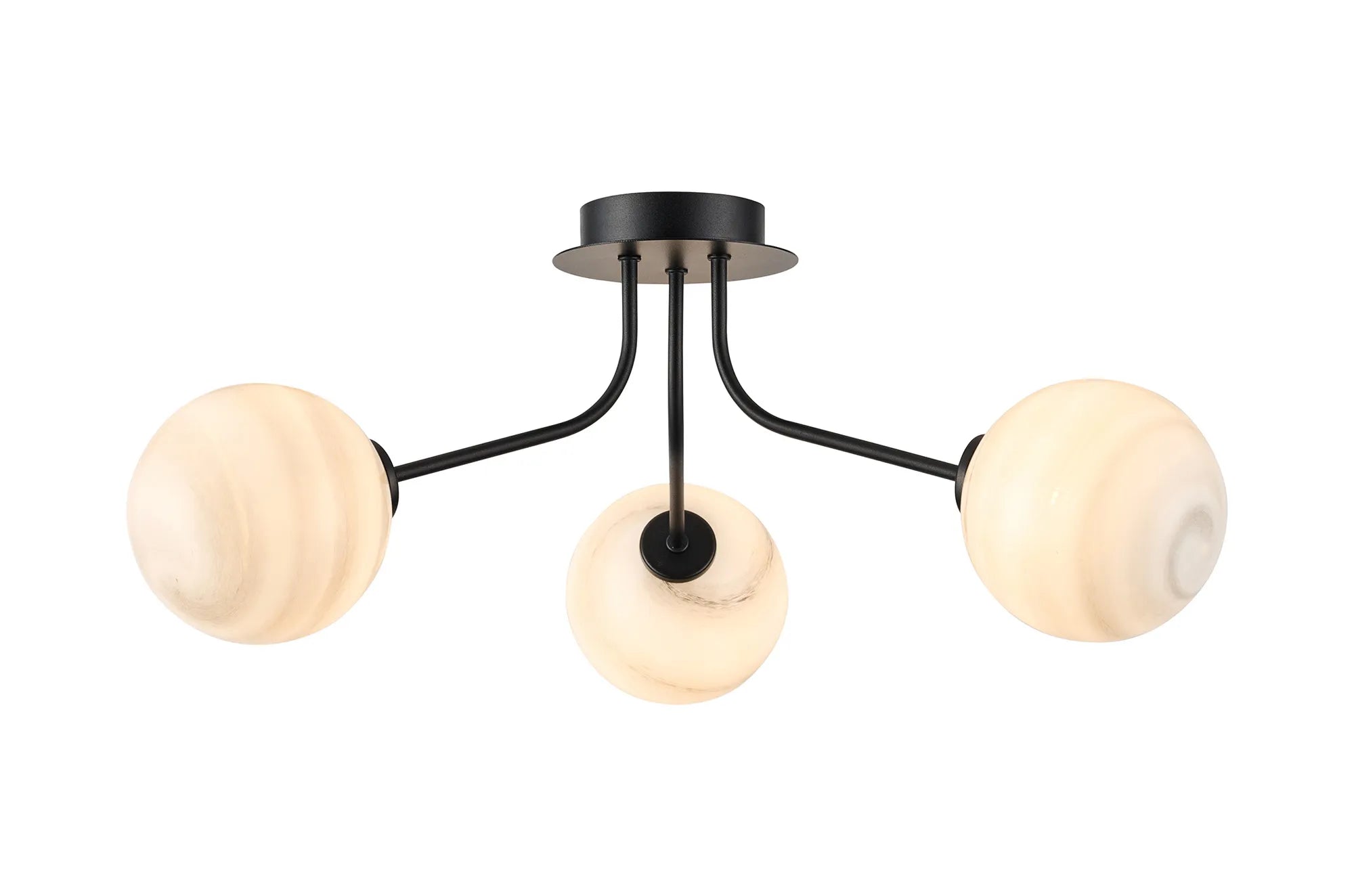 Caledon Semi Flush Light, 3 Light G9- Various Finishes