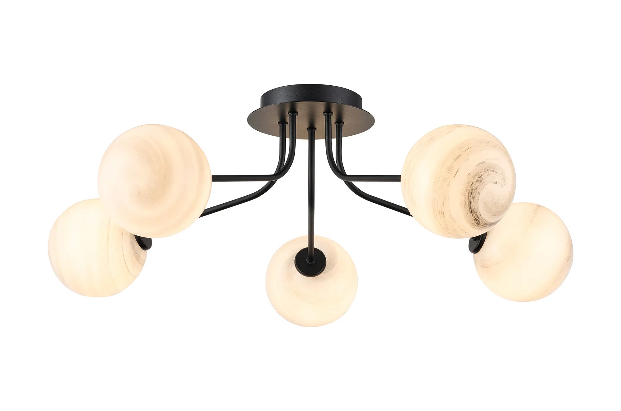 Caledon Semi Flush Light, 5 Light G9- Various Finishes