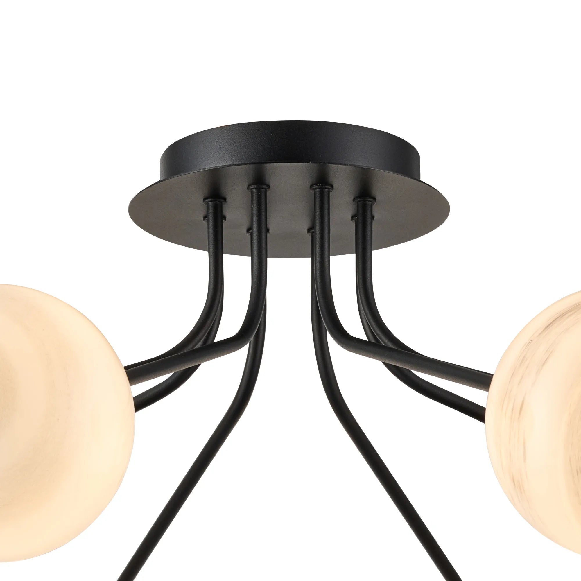Caledon Semi Flush Light, 8 Light G9- Various Finishes