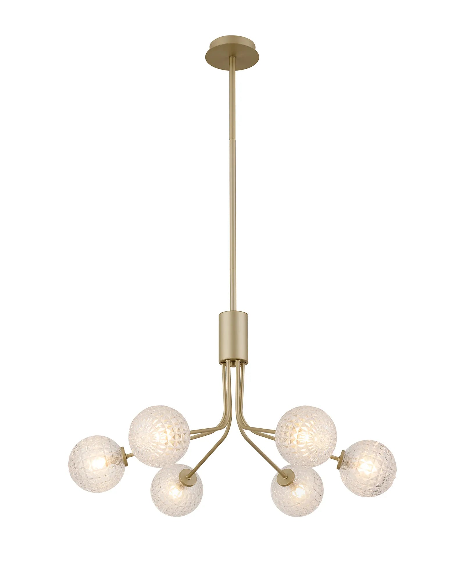 Caledon Fixed Pendant, 6 Light G9- Various Finishes