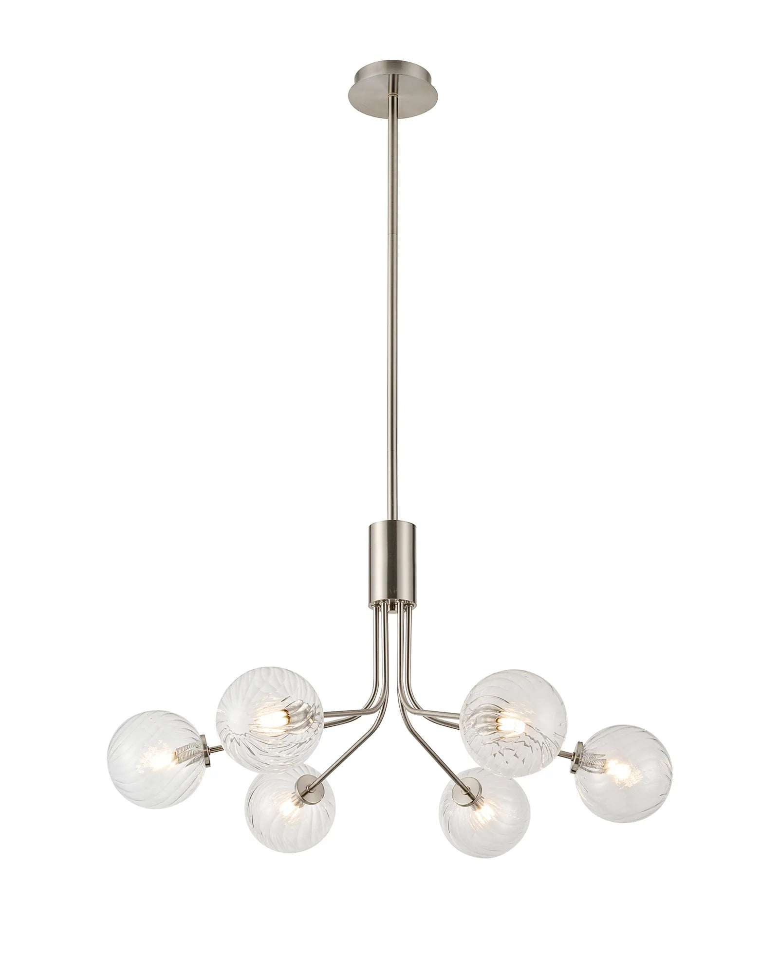 Caledon Fixed Pendant, 6 Light G9- Various Finishes