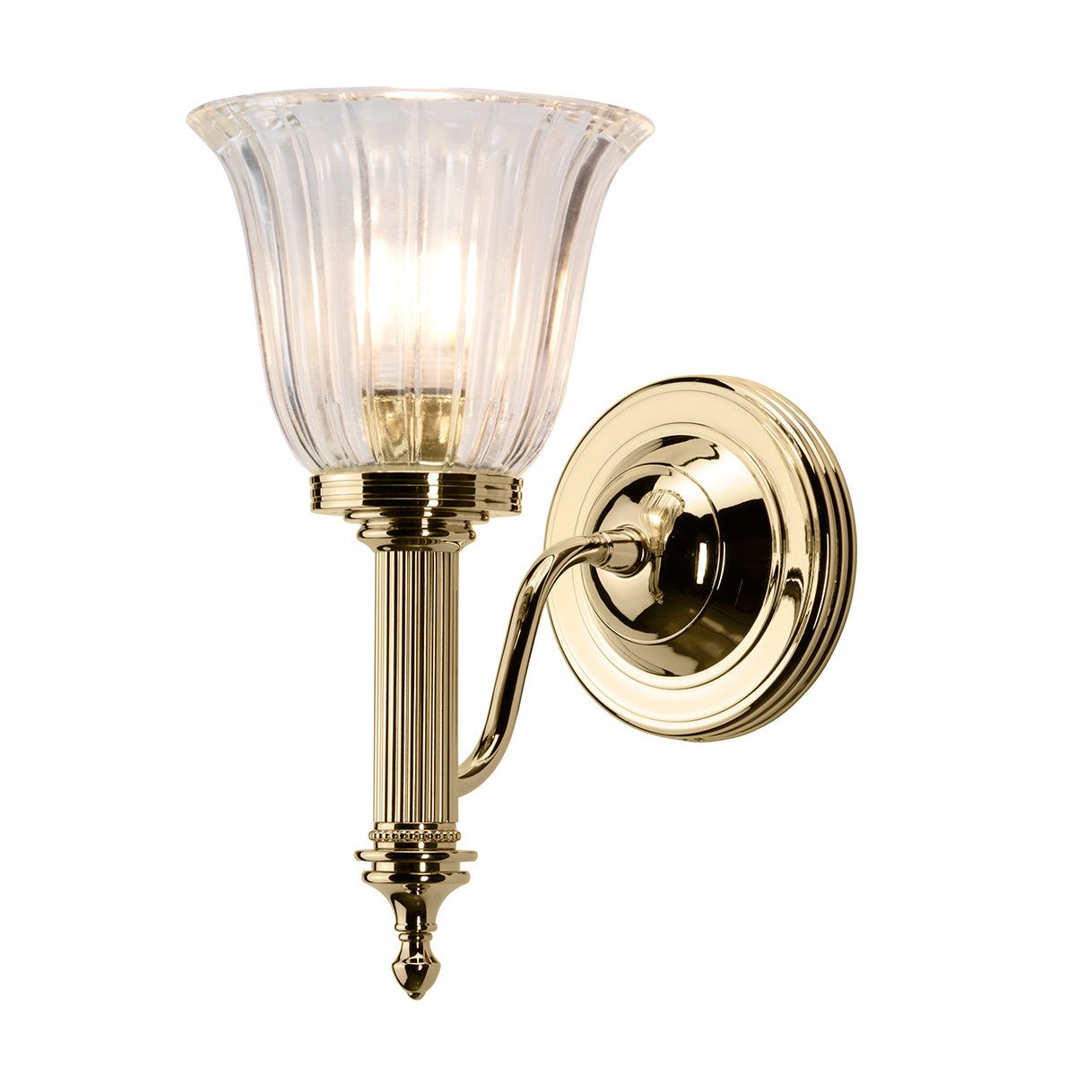 Carroll 1 Light – Polished Brass