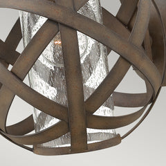 Carson Wall Lantern – Vintage Iron Finish