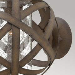 Carson Wall Lantern – Vintage Iron Finish