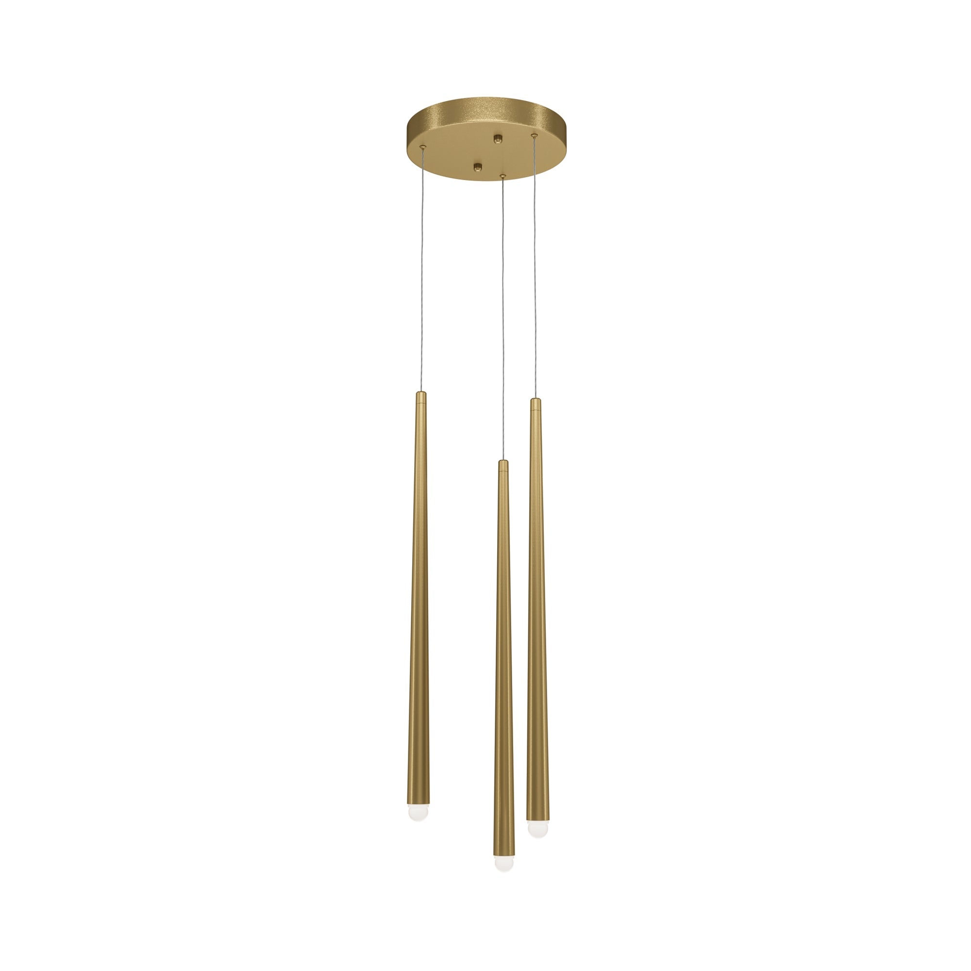 Cascade 3lt/5lt Cluster Light - Black/Brass