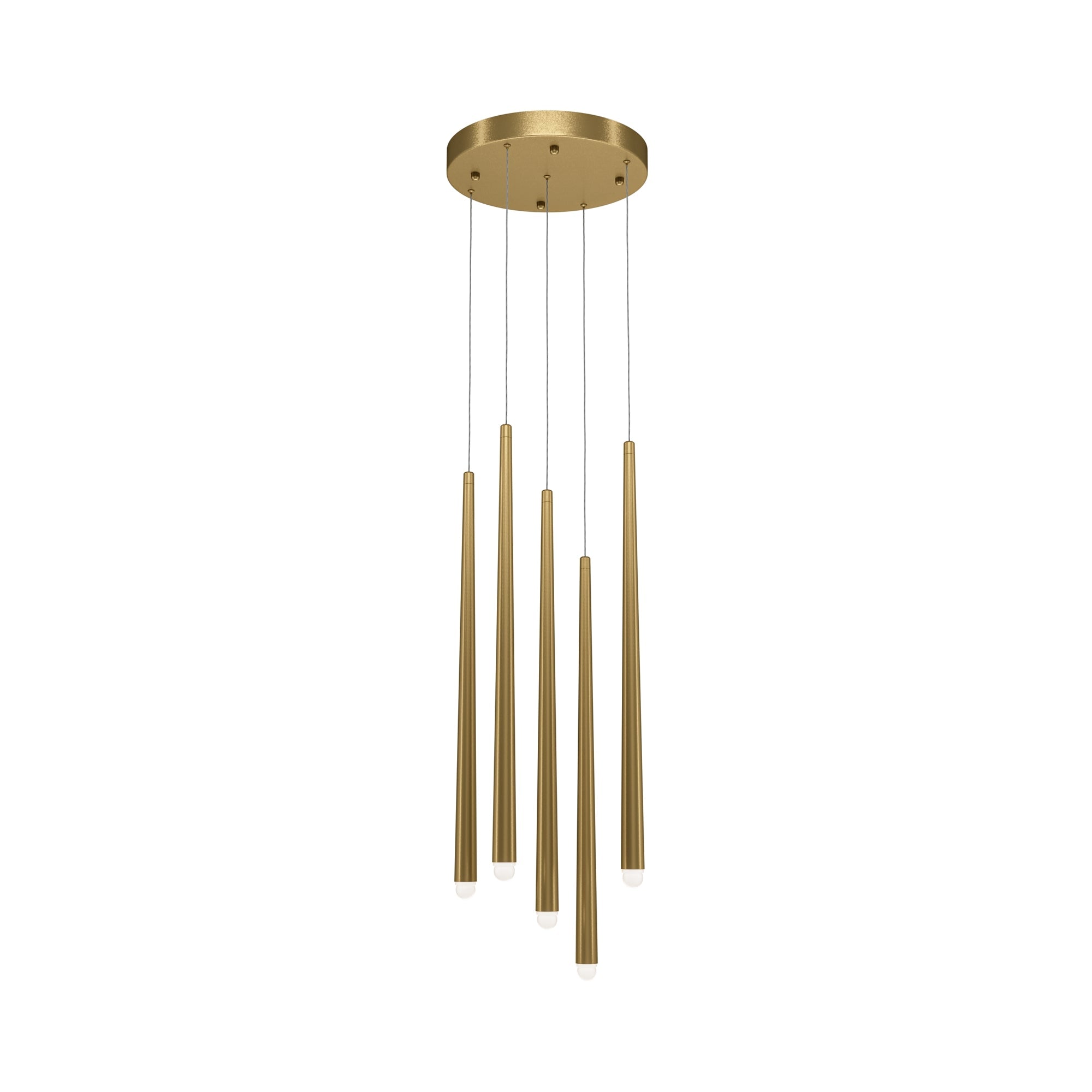 Cascade 3lt/5lt Cluster Light - Black/Brass