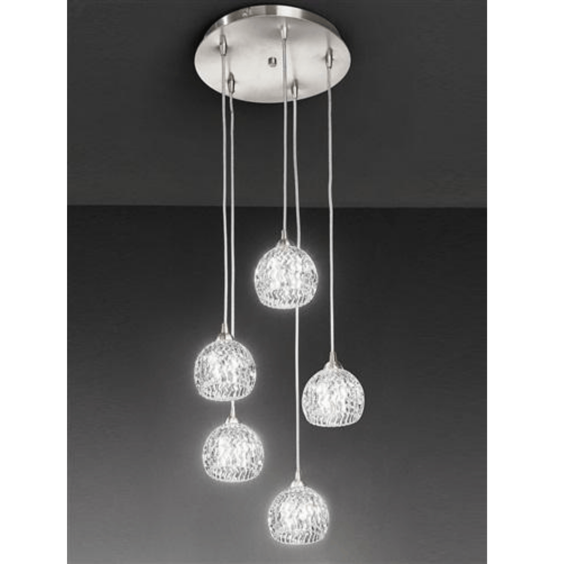 Caspian 5Lt Spreader - Satin Nickel
