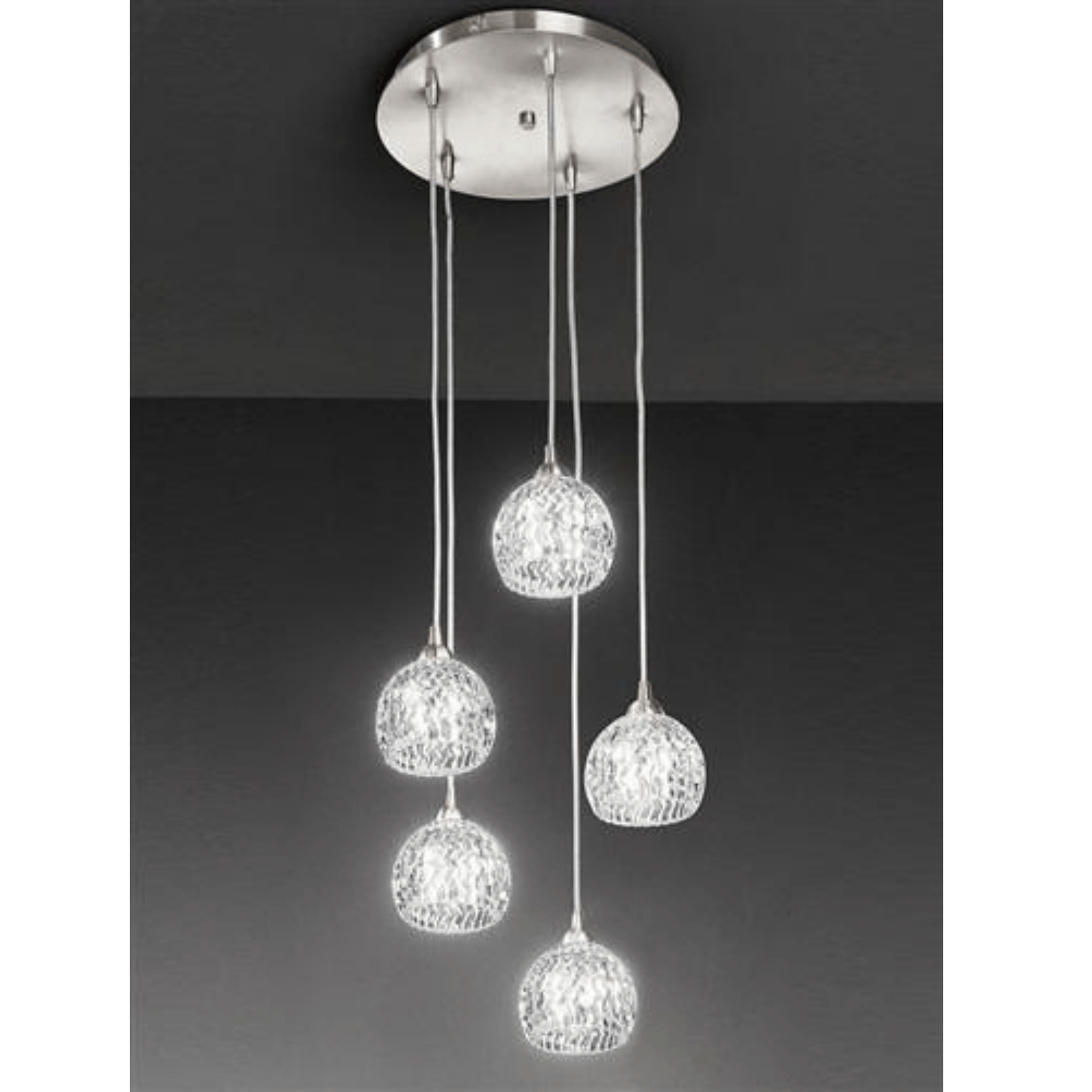 Caspian 5Lt Spreader - Satin Nickel