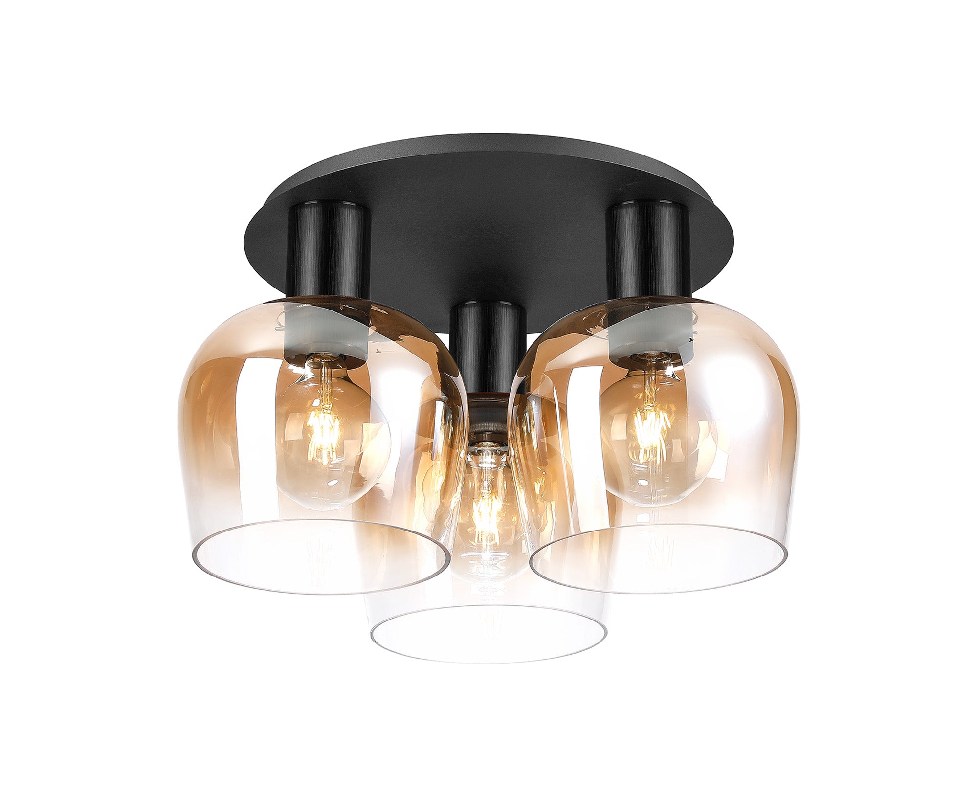 Camden 5Lt Round Ceiling Light- Various Sizes & Colors