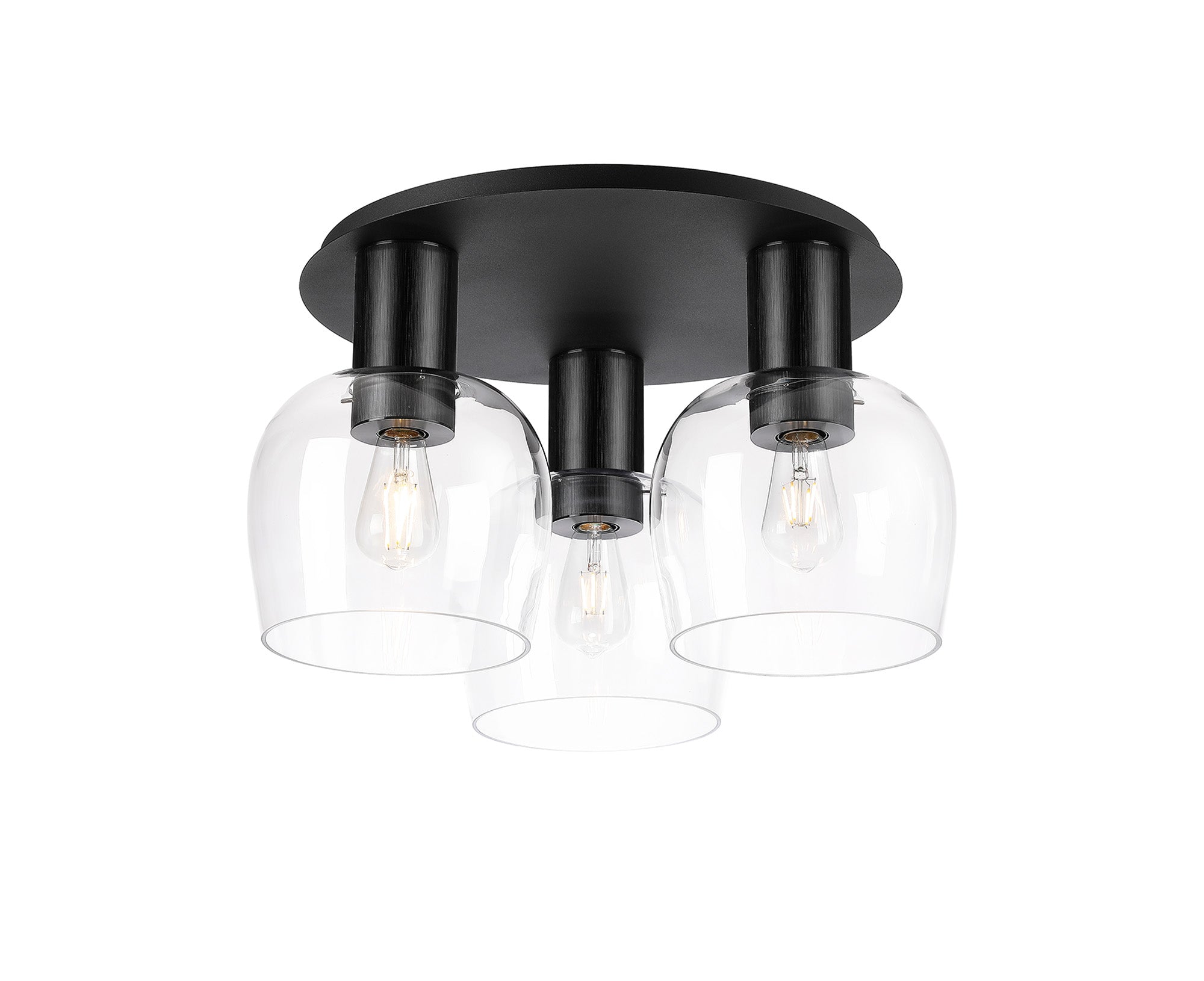Camden 5Lt Round Ceiling Light- Various Sizes & Colors