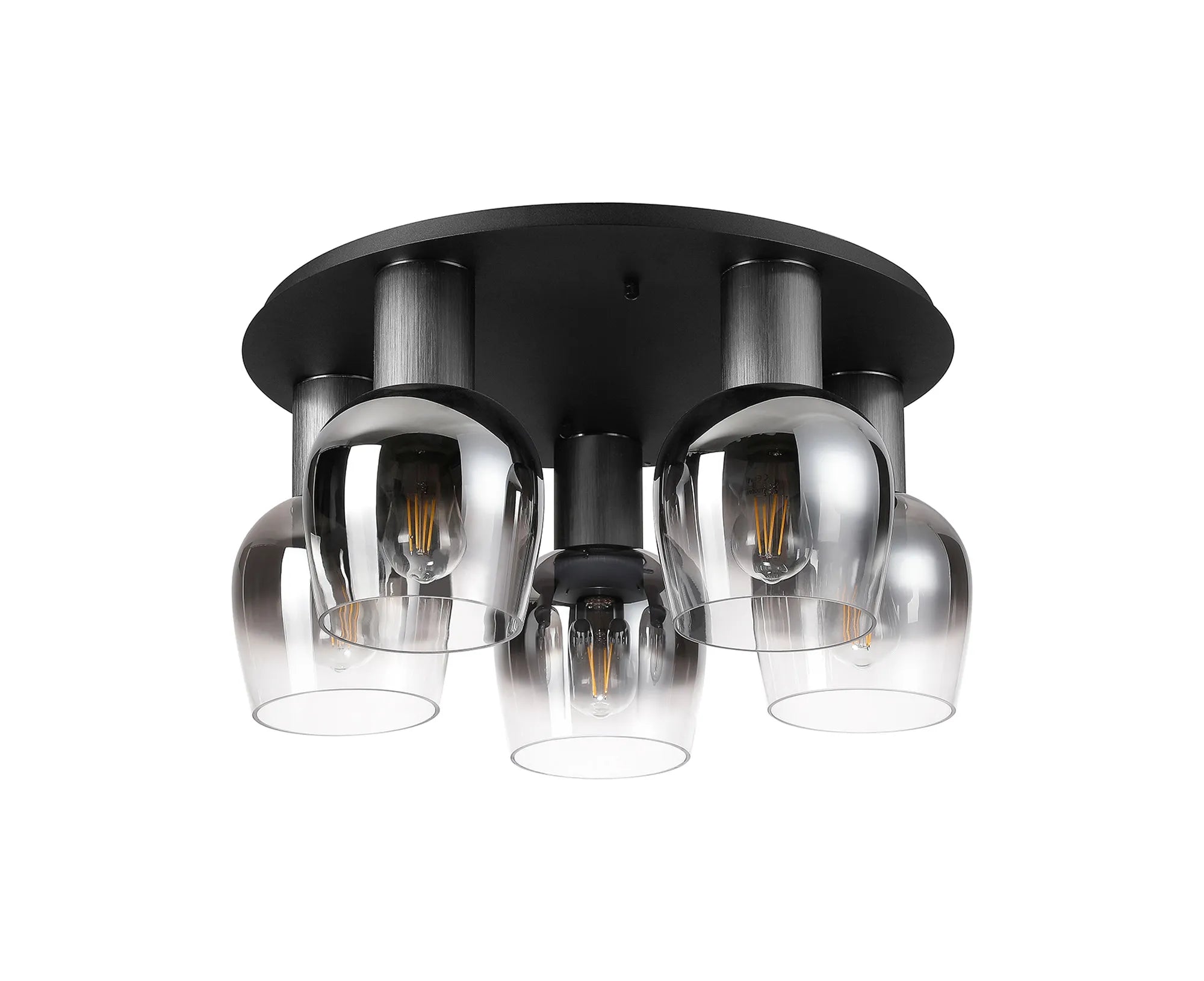 Camden 5Lt Round Ceiling Light- Various Sizes & Colors