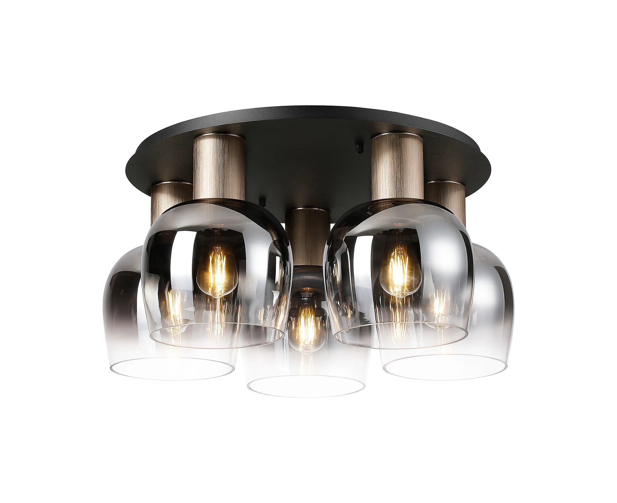 Camden 5Lt Round Ceiling Light- Various Sizes & Colors