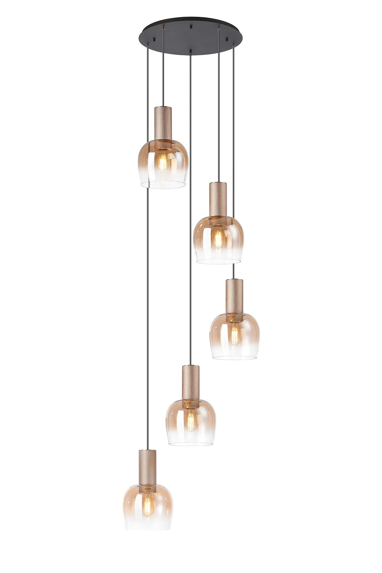 Camden 3/5 Lt Round Pendant In Various Finishes