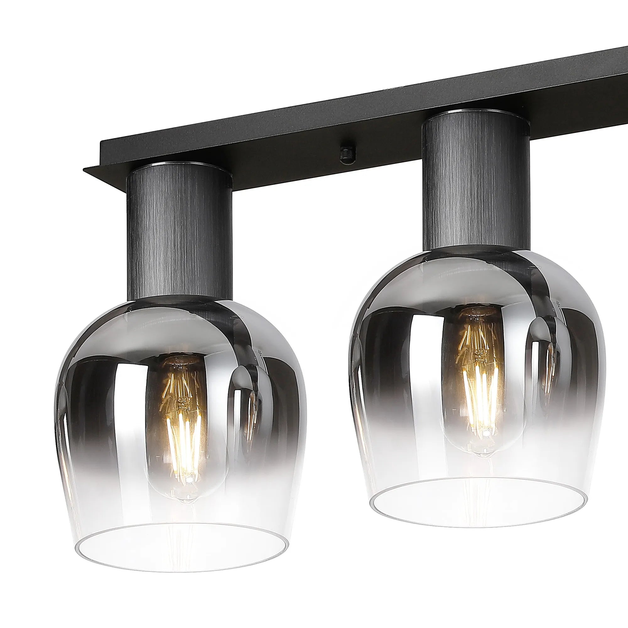 Camden  Linear Ceiling Light, 4 x E27- Various Finishes