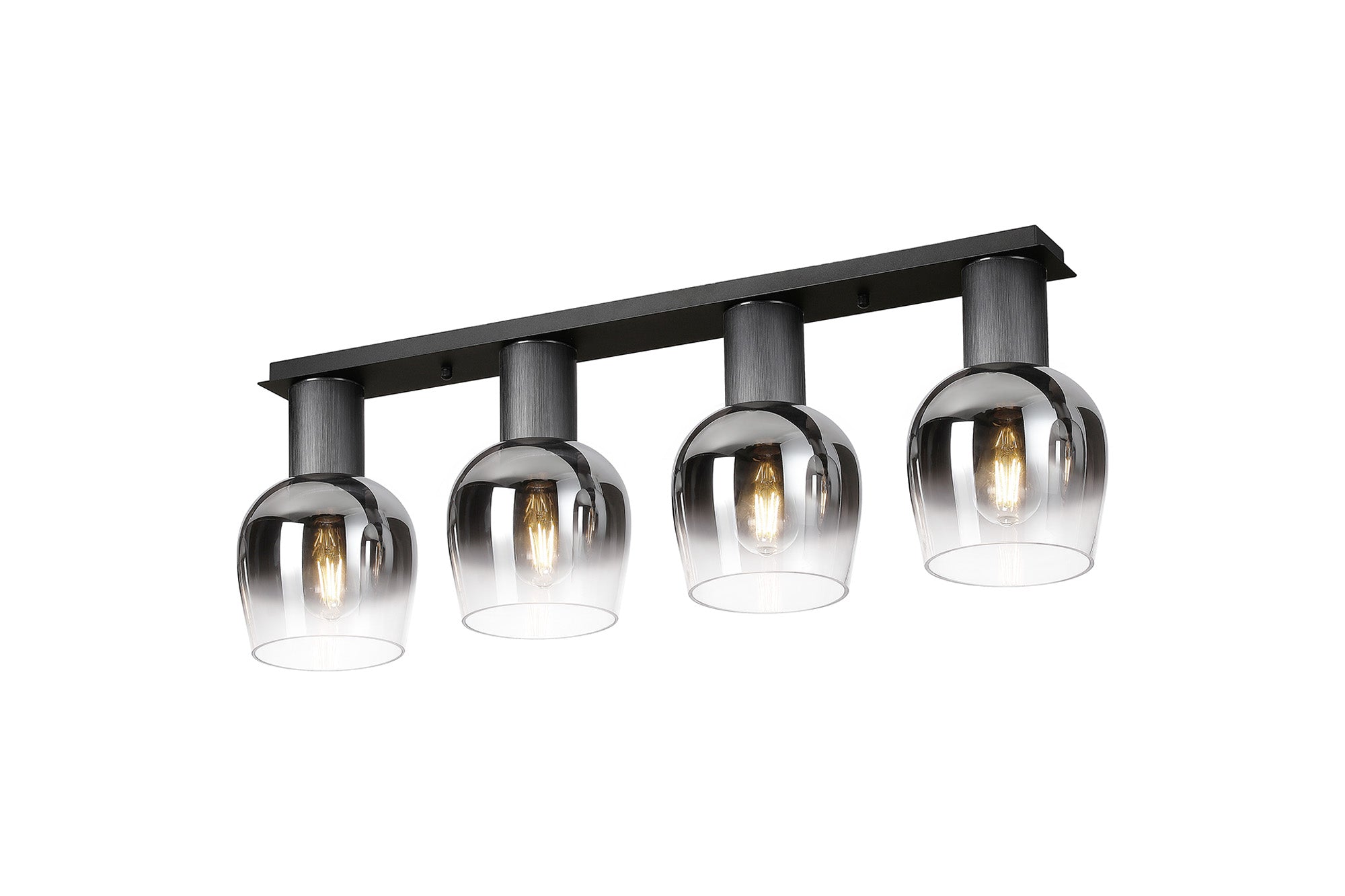 Camden  Linear Ceiling Light, 4 x E27- Various Finishes