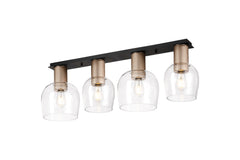 Camden  Linear Ceiling Light, 4 x E27- Various Finishes