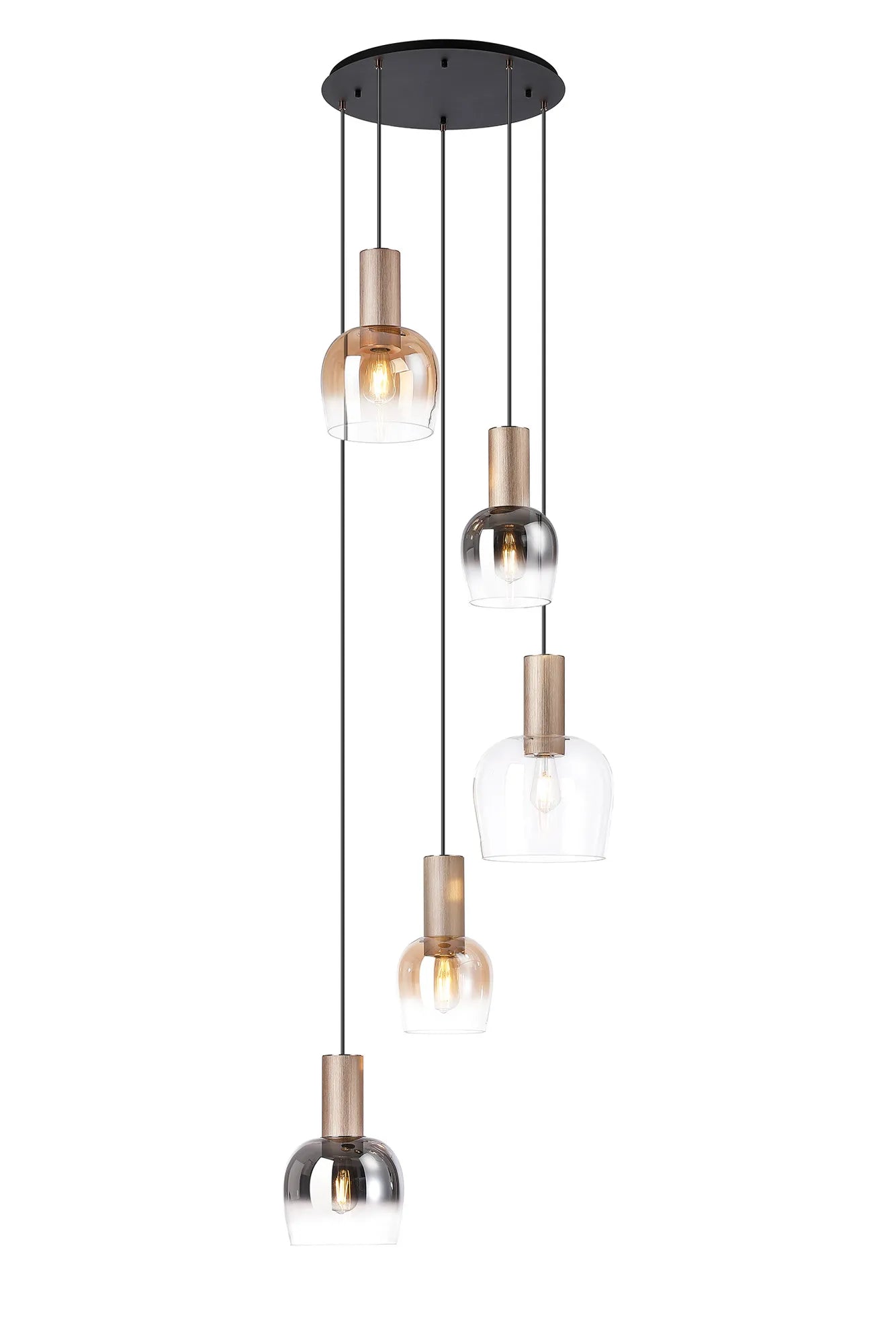 Camden 3/5 Lt Round Pendant In Various Finishes