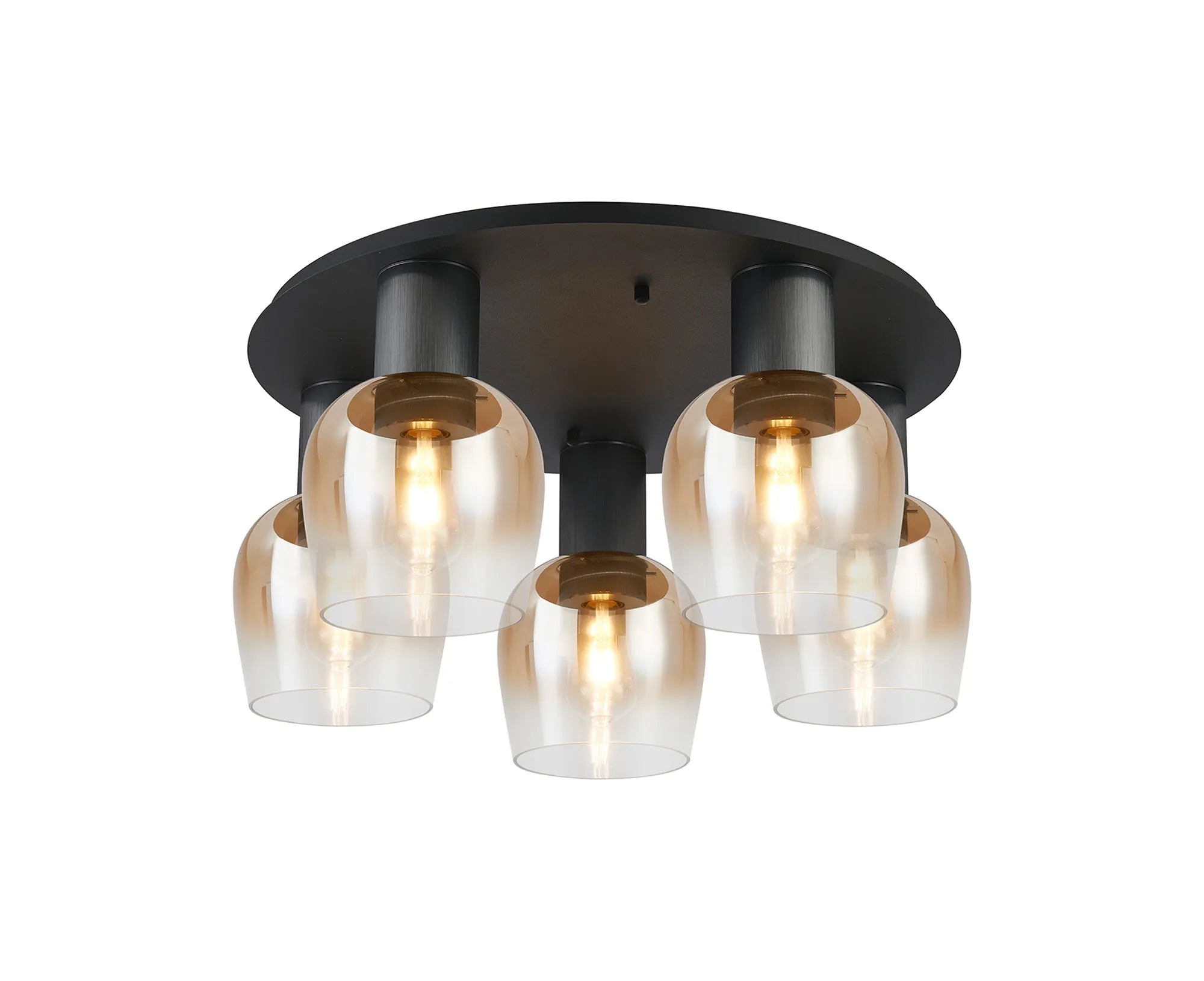 Camden 5Lt Round Ceiling Light- Various Sizes & Colors