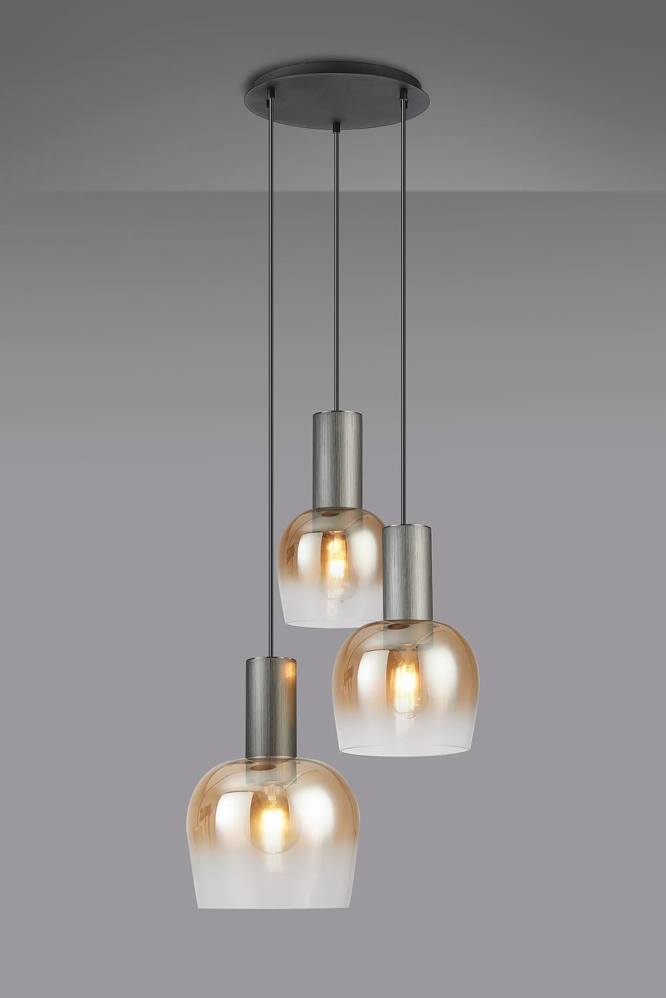 Camden Round Pendant Light- Various Sizes & Finishes