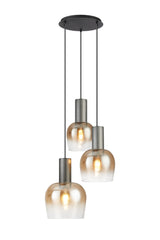 Camden Round Pendant Light- Various Sizes & Finishes