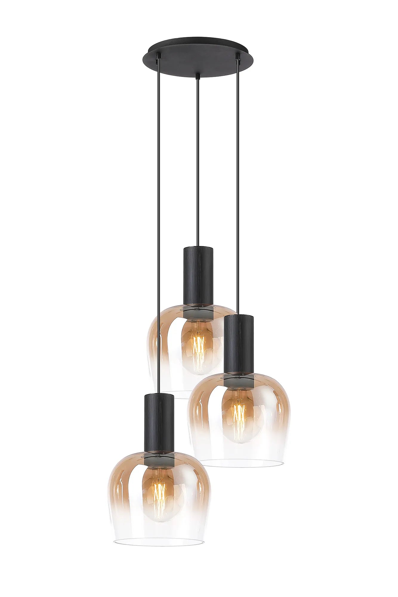 Camden 3/5 Lt Round Pendant In Various Finishes