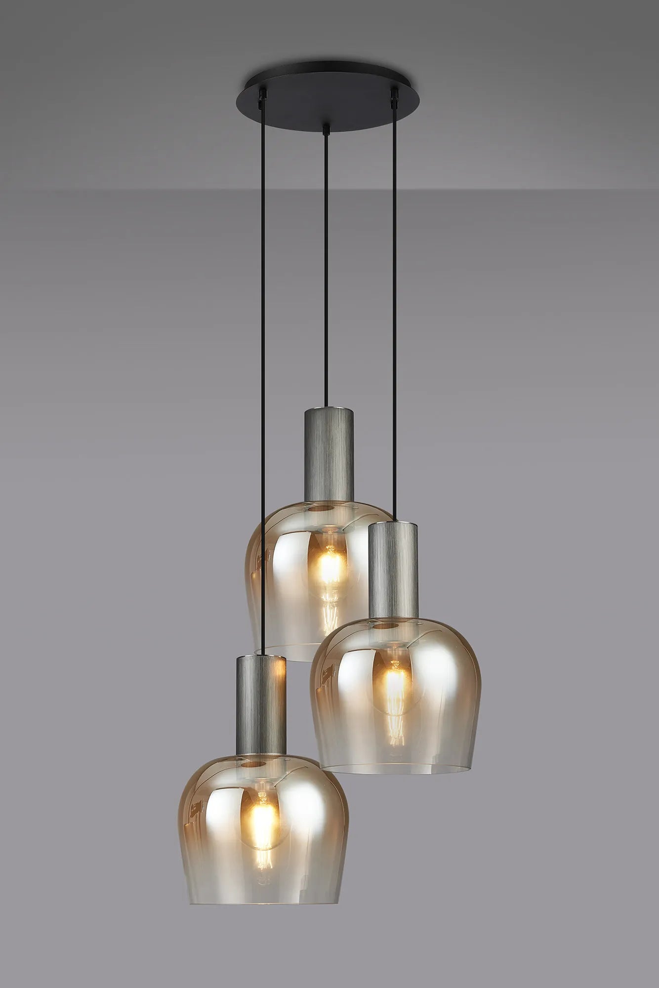 Camden 3/5 Lt Round Pendant In Various Finishes