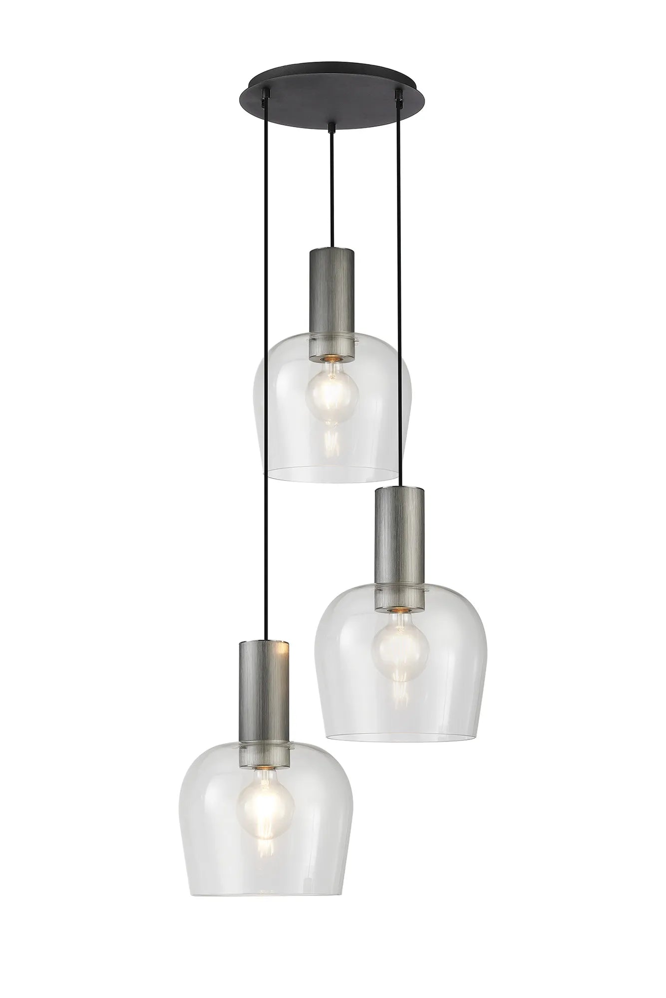 Camden 3/5 Lt Round Pendant In Various Finishes